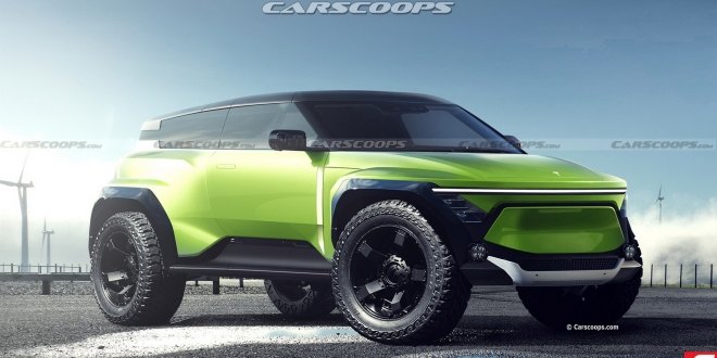 تصميم توقعي لمنافسة جيب رانجلر من تيسلا