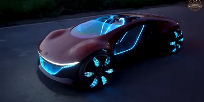 مرسيدس Vision AVTR تتحول لسيارة ألعاب في العالم الحقيقي