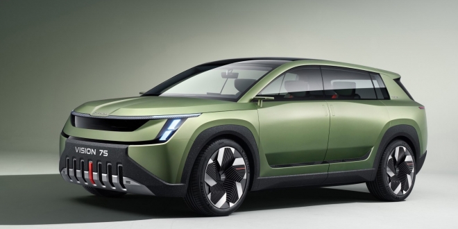 سكودا Vision 7S الكهربائية تلمح لسيارة SUV مستقبلية