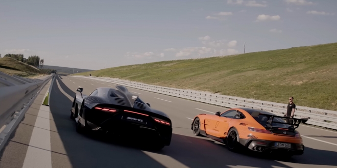 مرسيدس AMG GT في مواجهة AMG One