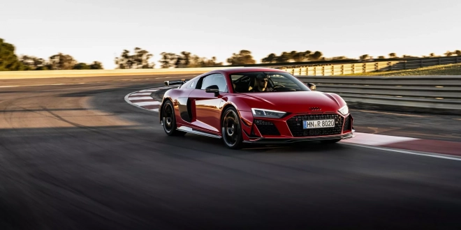 أودي R8 ستودعنا من محطتها الأخيرة في أسبوع مونتيري للسيارات